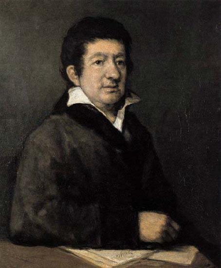Francisco de goya y Lucientes Portrait of the Poet oil painting image
